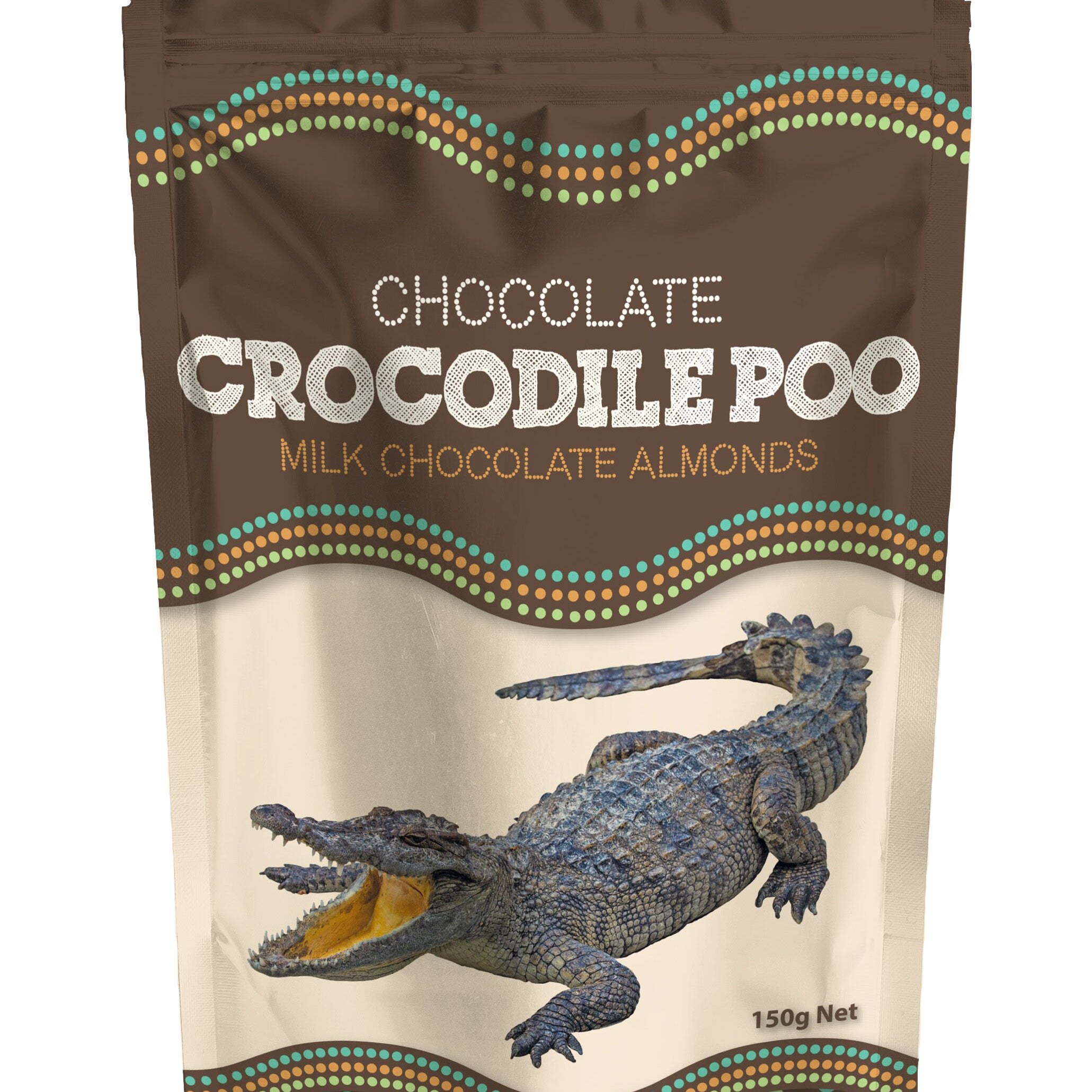 Chocolate crocodile poo souvenir gift