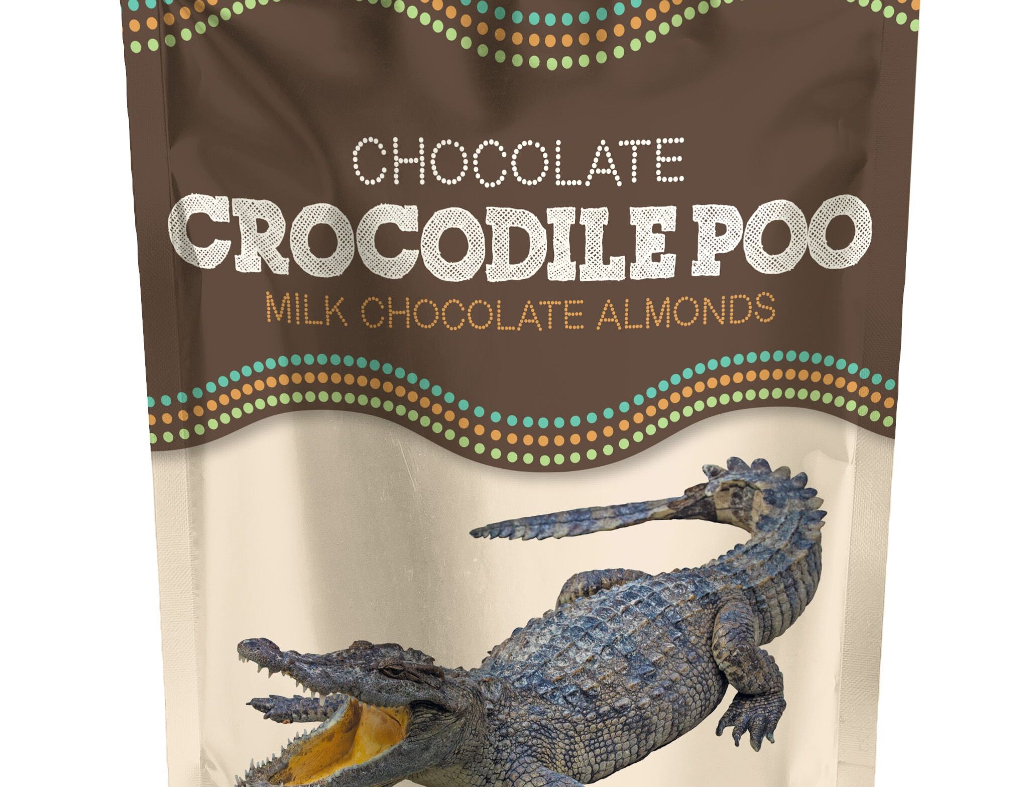 Chocolate crocodile poo souvenir gift